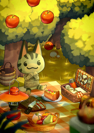 Lolly Animal Crossing Fanart