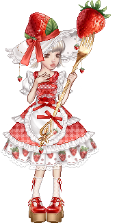 Strawberry Everskies set Strawberry Everskies set